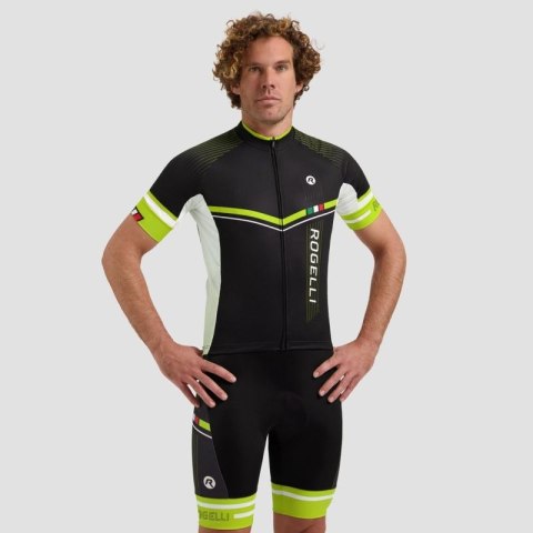 Rogelli koszulka Gara Mostro II czarno-żółta 4XL Rogelli