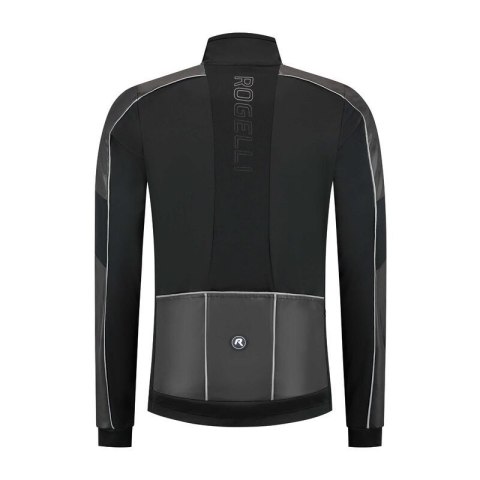 Rogelli kurtka zimowa ESSENTIAL HIVIS czarna 4XL Rogelli