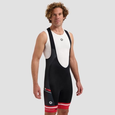 Rogelli spodenki GARA MOSTRO II czarno-czerwo 3XL Rogelli