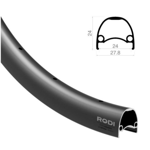 Obręcz RODI SNIPER 29'' 622x24 czarna 32 otw. RODI