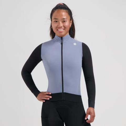 Rogelli bluza damska DISTANCE II lilia-czarna XS Rogelli