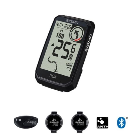 Sigma licznik ROX 4.0 ENDURANCE SENSOR SET czarny Sigma