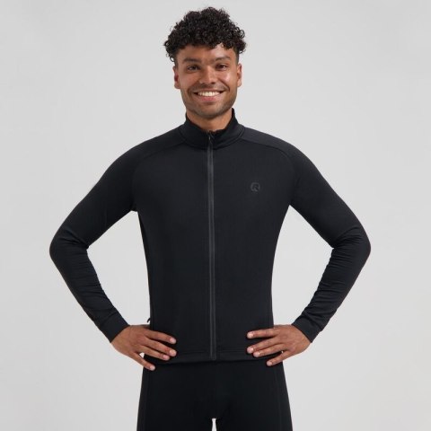 Rogelli koszulka dł. rękaw ESSENTIAL II czarna 5XL Rogelli
