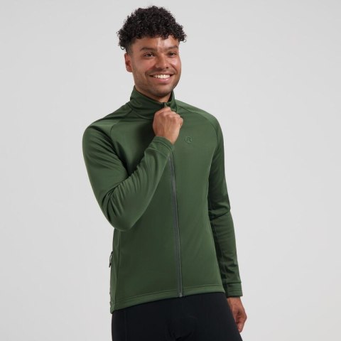 Rogelli kurtka zimowa ESSENTIAL II zielona 5XL Rogelli