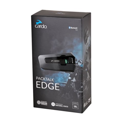 CARDO PACKTALK EDGE SINGLE Interkom motocyklowy