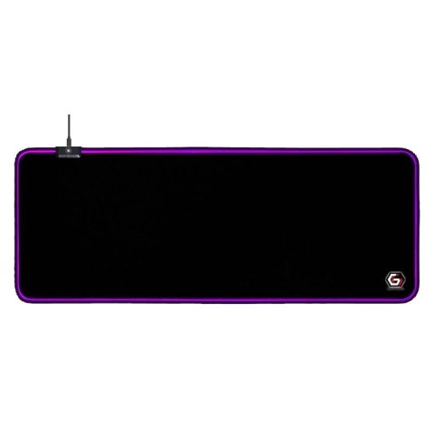 GEMBIRD PODKŁADKA POD MYSZ GAMING, Z EFEKTEM ŚWIETLNYM LED, CZARNA, ROZMIAR - L Gembird