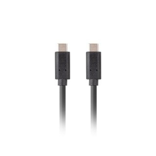 LANBERG KABEL USB-C M/M 3.2 GEN2 1M 10GB/S PD100W CA-CMCM-32CU-0010-BK Lanberg