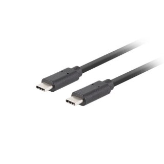 LANBERG KABEL USB-C M/M 3.2 GEN2 1M 10GB/S PD100W CA-CMCM-32CU-0010-BK Lanberg