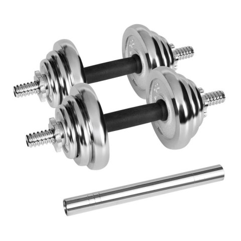 REBEL ACTIVE HANTLE REGULOWANE CHROMOWANE W WALIZCE Z GRYFEM, ZESTAW 20 KG Rebel