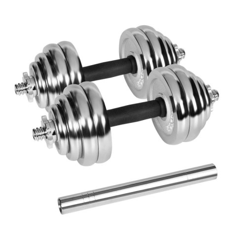 REBEL ACTIVE HANTLE REGULOWANE CHROMOWANE W WALIZCE Z GRYFEM, ZESTAW 30 KG Rebel