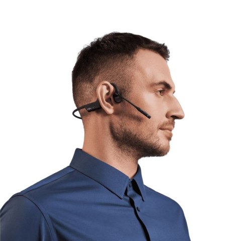 Słuchawki bezprzewodowe kostne Shokz OpenComm2 USB-C czarne