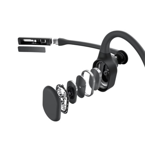 Słuchawki bezprzewodowe kostne Shokz OpenComm2 USB-C czarne