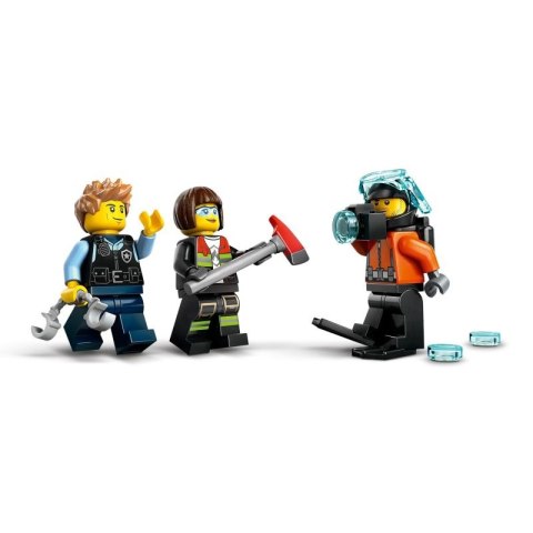 LEGO CITY 60462 Zestaw z helikopterem, wozem strażackim i łodzią podwodną Lego