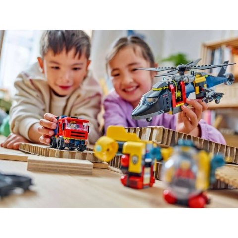 LEGO CITY 60462 Zestaw z helikopterem, wozem strażackim i łodzią podwodną Lego