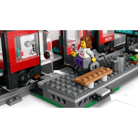 LEGO City 60423 Tramwaj miejski ze stacją Lego