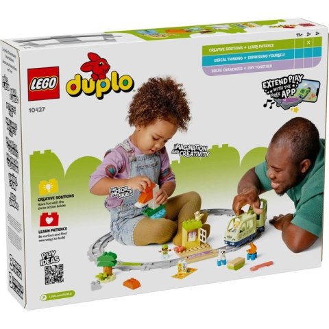 LEGO DUPLO TOWN 10427 Most i Tory Kolejowe - Zestaw Rozszerzający Lego