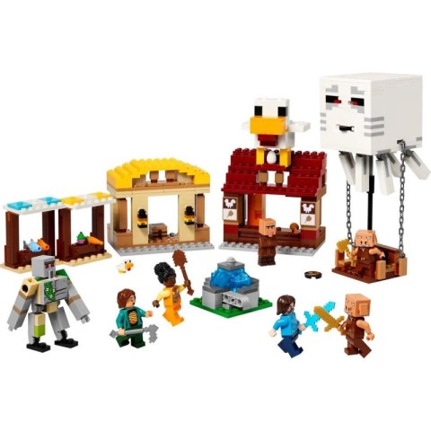 LEGO Minecraft 21273 Atak balonowego Ghasta na wioskę Lego