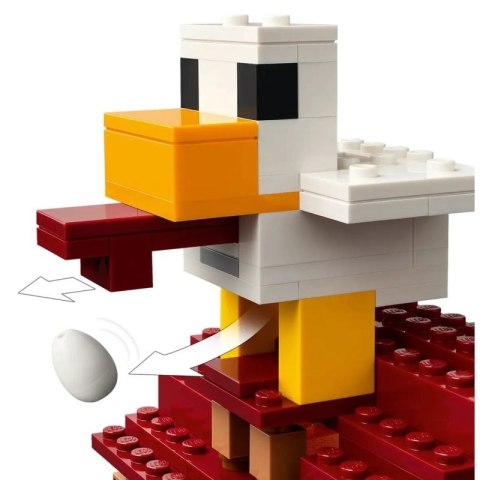 LEGO Minecraft 21273 Atak balonowego Ghasta na wioskę Lego