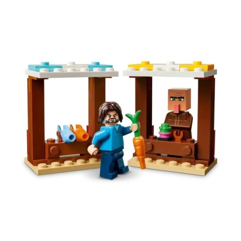 LEGO Minecraft 21273 Atak balonowego Ghasta na wioskę Lego