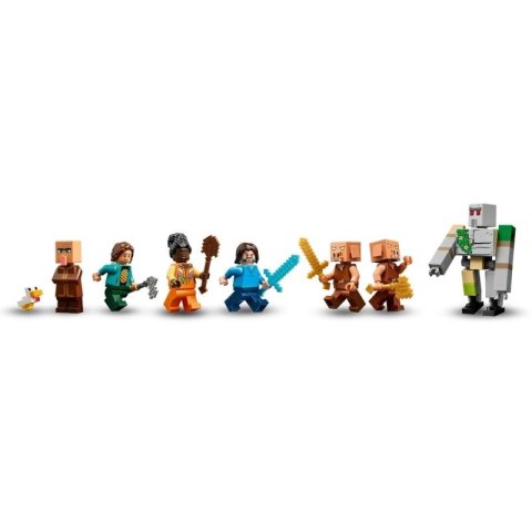 LEGO Minecraft 21273 Atak balonowego Ghasta na wioskę Lego