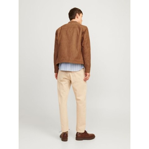 Jack&Jones kurtka z syntetycznego zamszu JJEDYLAN CLEAN JACKET NOOS 12261197 COGNAC Jack&Jones