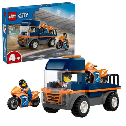 LEGO City 60491 Transporter motocykli Lego