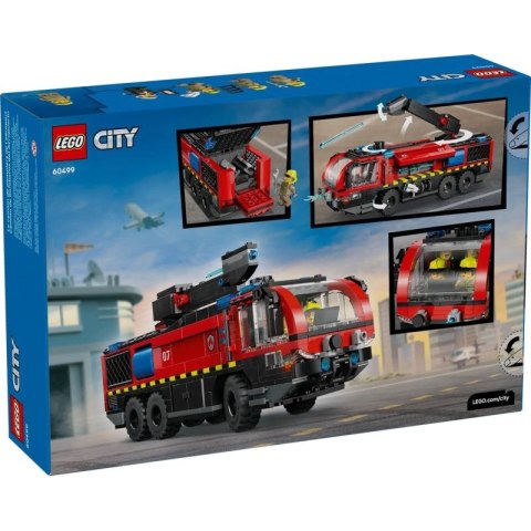 LEGO City 60499 Wóz strażacki na lotnisku Lego