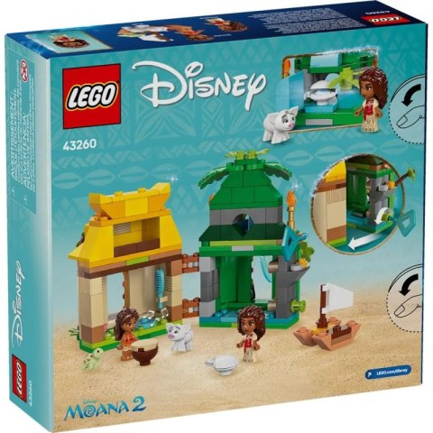 LEGO DISNEY PRINCESS 43260 Zabawy Vaiany na wyspie Lego