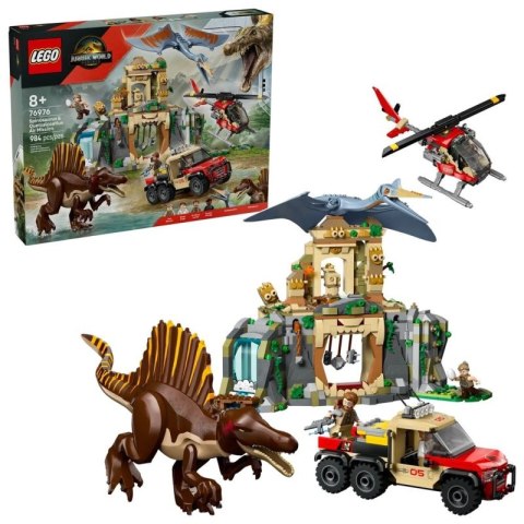 LEGO Jurassic World 76976 Powietrzna misja z kecalkoatlem i spinozaurem Lego