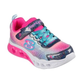 Skechers S-Lights Flutter Heart Lights - Simply Love 302315L-NVMT Navy/Multi Skechers