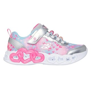 Skechers S-Lights Infinite Heart Lights-Heart Jewels 303261L-SMLT Silver/Multi Skechers