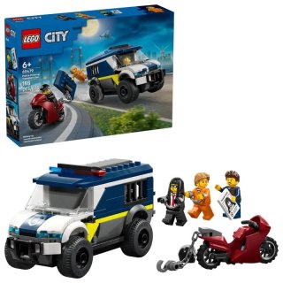 LEGO City 60479 Policyjna furgonetka do transportu więźniów Lego