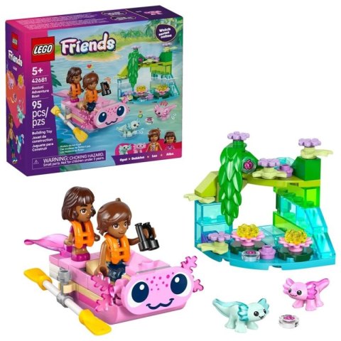 LEGO Friends 42681 Łódź przygodowa z aksolotlem Lego