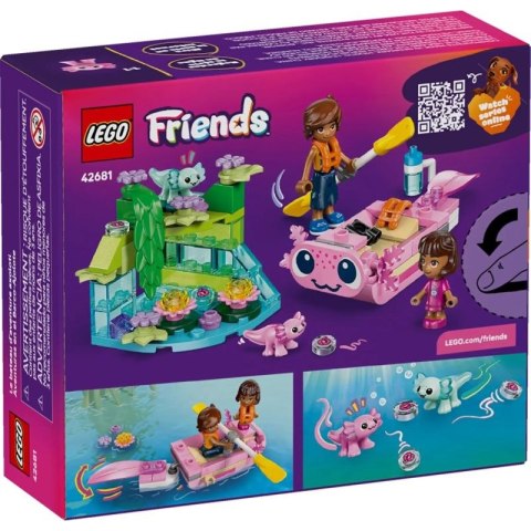 LEGO Friends 42681 Łódź przygodowa z aksolotlem Lego