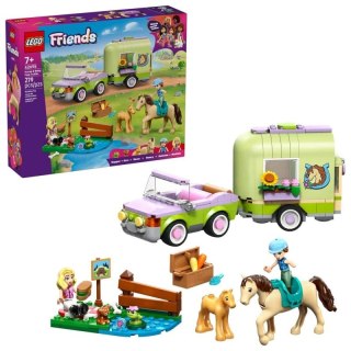 LEGO Friends 42695 Przyczepa do przewozu źrebaków Lego