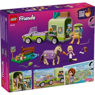 LEGO Friends 42695 Przyczepa do przewozu źrebaków Lego