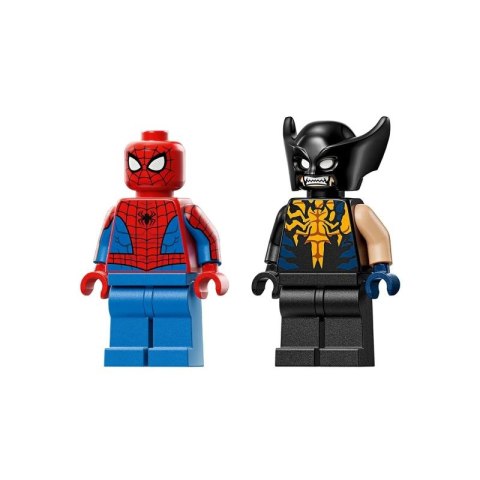 LEGO Marvel Super Heroes 76336 Wolverine jako Venom i samochód Spider-Mana Lego
