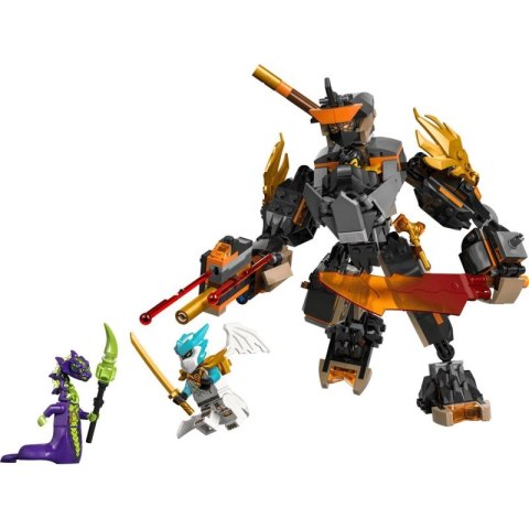 LEGO NINJAGO 71854 Cole's Mission Mech and Dragon Zane Mission