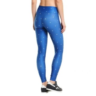 Legginsy damskie REEBOK LTHS niebieskie Reebok