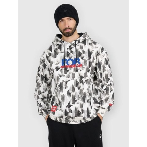 Bluza dresowa loose z kapturem męska 4F 4FRAW25TSWSM2569-91A 4f
