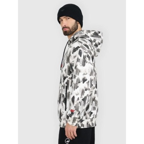 Bluza dresowa loose z kapturem męska 4F 4FRAW25TSWSM2569-91A 4f