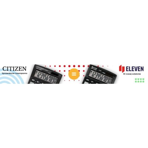 Eleven kalkulator kieszonkowy LC-110NR zastępuje Citizen Citizen