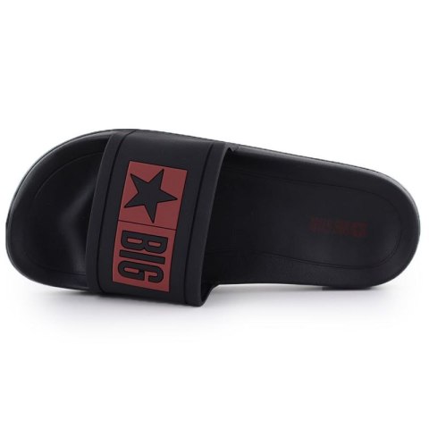 Klapki męskie plażowe basenowe czarne Big Star TT174A003 Big Star