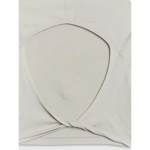 Longsleeve treningowy crop-top z wycięciem na plecach damski 4F 4FRSS25TFLOF486-83S 4f