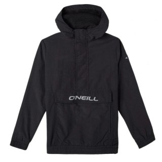 O'neill kurtka wiosenna wiatrówka dziecięca Ridge lekka z kapturem czarna ONeill