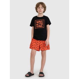 Spodenki plażowe boardshorty chłopięce 4F 4FJRSS25UBDSM183-70S 4f