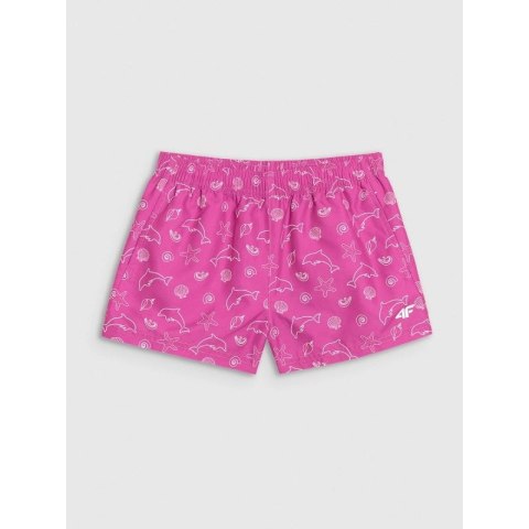 Spodenki plażowe boardshorty dziewczęce 4F 4FJRSS25UBDSF179-90A 4f