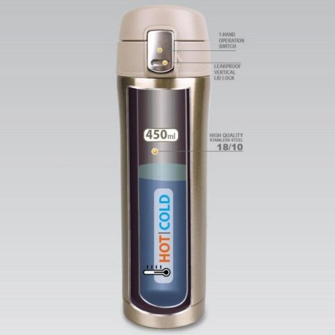 KUBEK TERMICZNY COLLECTION 450 ML MAESTRO ZŁOTY