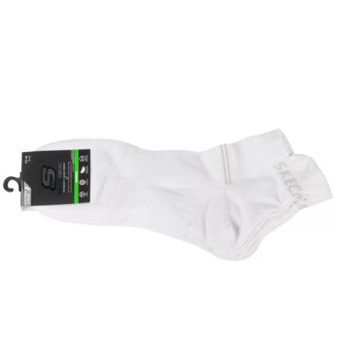 Skechers 3PPK Bamboo Mesh Quarter Socks SK42056-1006 Białe 43-46 Skechers