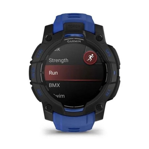 Smartwatch GARMIN Instinct 3 AMOLED 45mm Black/Bolt Blue Garmin